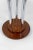 1930s Modern Art Deco Pedestal Table in Walnut and Chrome, 1930 For Sale - Image 5 of 13