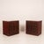 Mid-Century Gaetano Padouk Wood Nightstands by Luciano Frigerio for Frigerio, 1970s, Set of 2 For Sale - Image 4 of 18