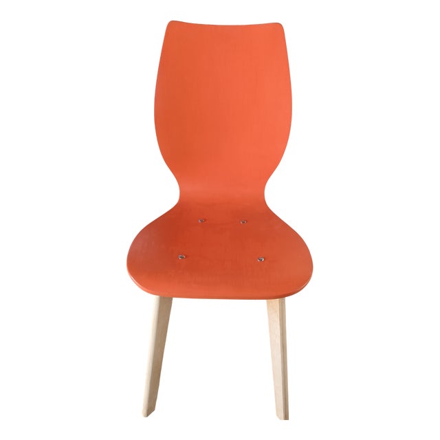 Scandinavian Style Wooden Office Chair, 1990s For Sale