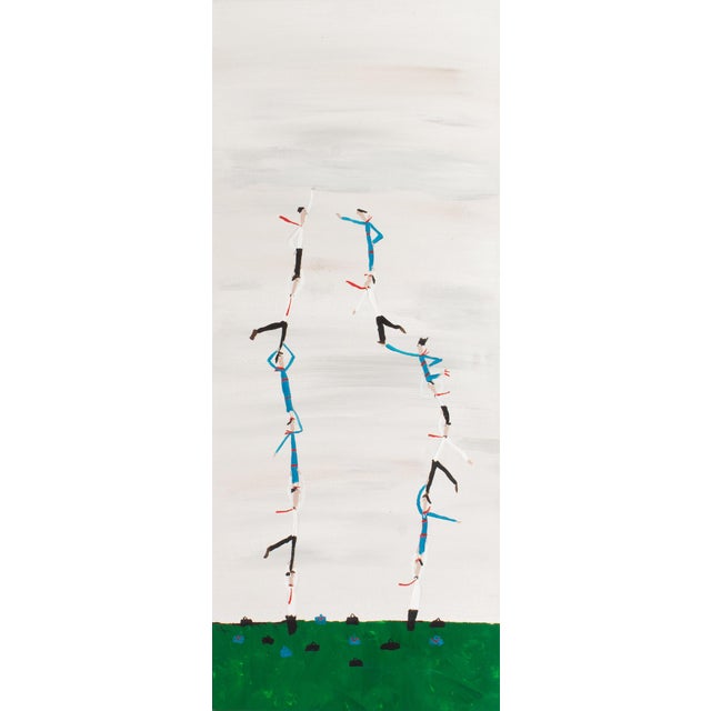 An acrylic on canvas painting titled "Big Business of High Flight" by the Argentinian artist Felipe Gimenez (born 1963)....