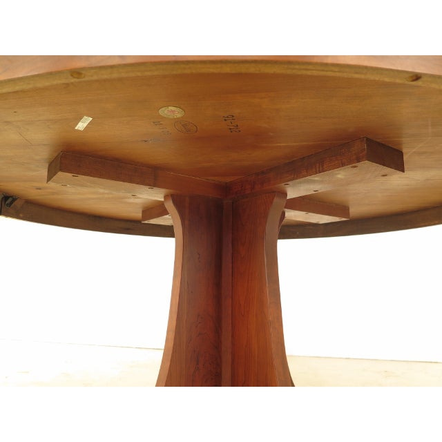 Stickley Arts & Crafts Round Solid Cherry Dining Table ... (640 x 640 Pixel)