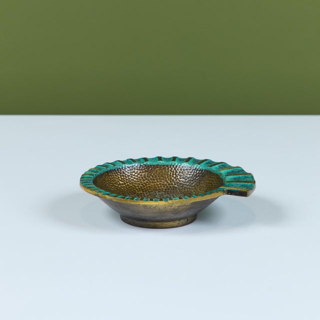 Pal-Bell Ashtray in Cast Bronze by Maurice Ascalon For Sale - Image 10 of 12