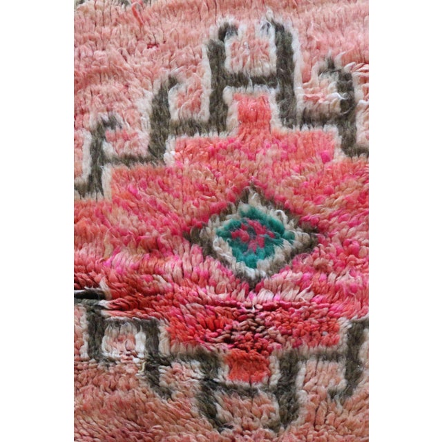 Pink Moroccan Rug 5'2" X 7'5" Ft Chairish