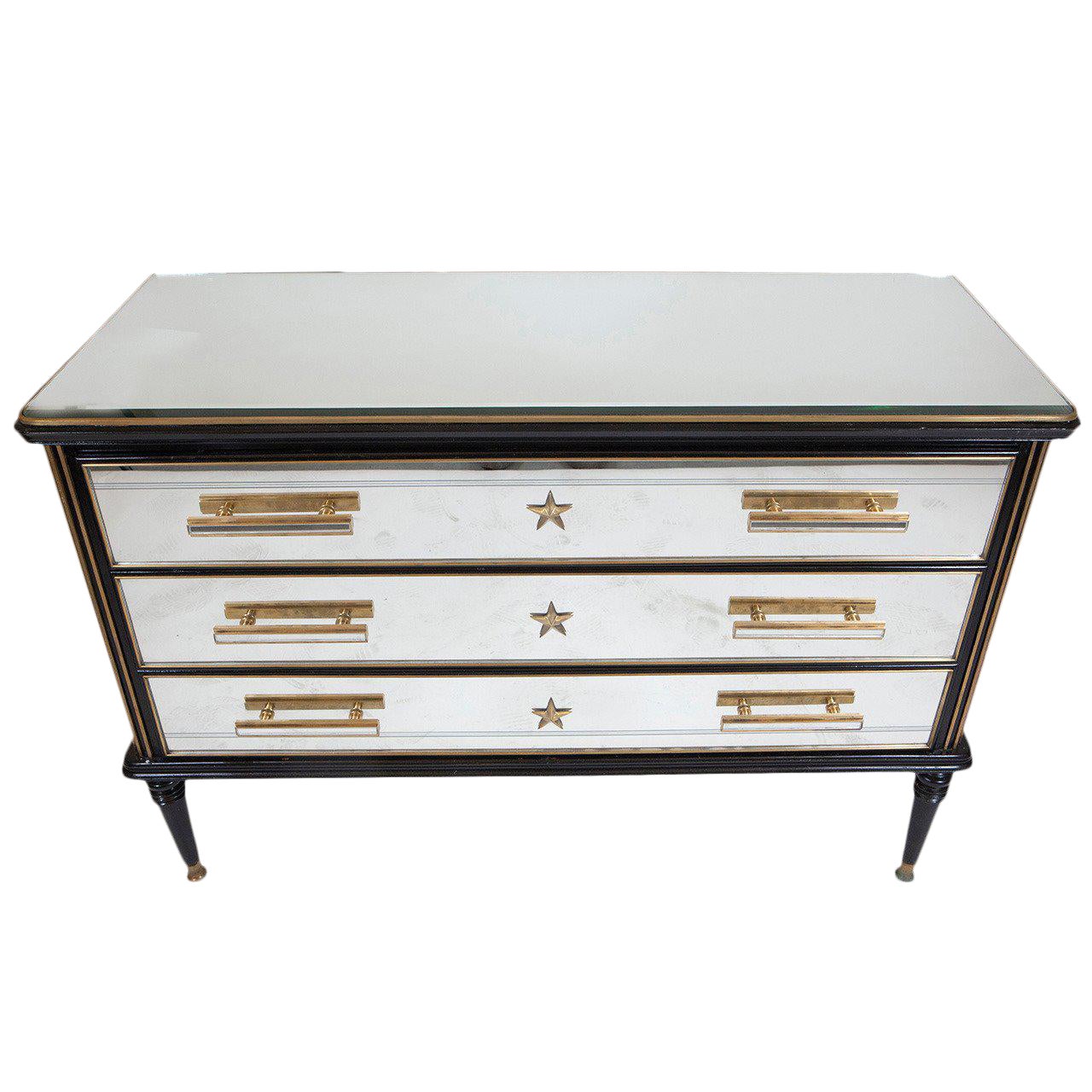 Mirrored Commode | Chairish
