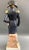 Vintage Sadek 1814 U S Army General Staff Officer Figurine Hand-Painted Porcelain For Sale - Image 4 of 15