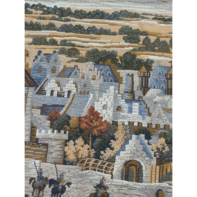 Aubusson Style Jacquard Tapestry, 1980s For Sale - Image 16 of 18