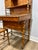Late 20th Century Aesthetic Movement Faux Bamboo Bird's-Eye Maple Secretary Desk & Original Chair Attributed to r.j. Horner For Sale - Image 9 of 17