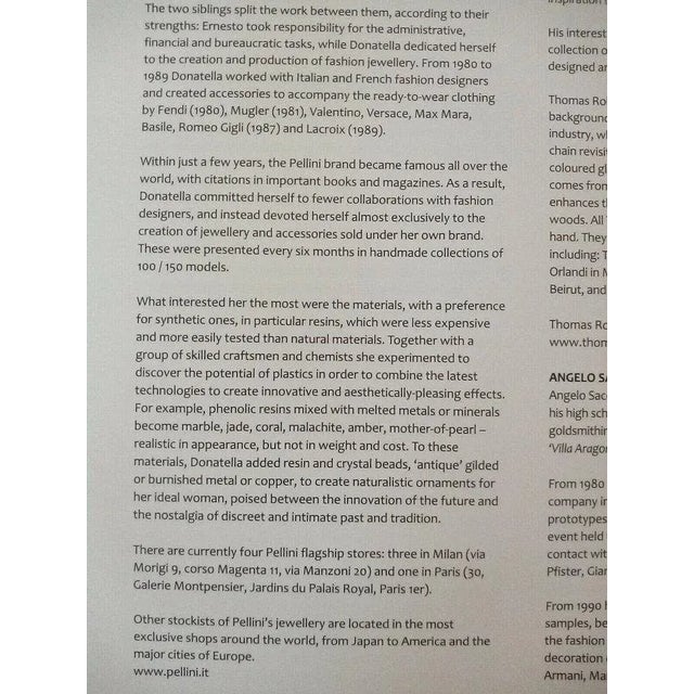 Italian Vintage Pellini Italy Big Cabochon Faux-Lapis Clip Earrings - 2 Pieces For Sale - Image 3 of 11