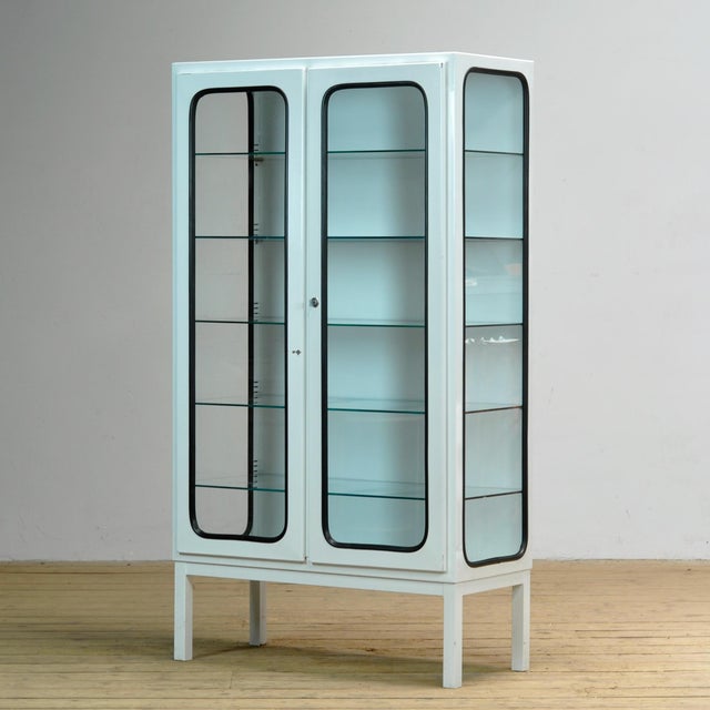 Vintage Medical Cabinet, 1970s For Sale - Image 10 of 10