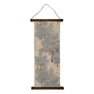 Japanese Ceremonial Silk Wall Tapestry by Renaras For Sale