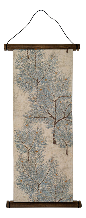 Japanese Ceremonial Silk Wall Tapestry by Renaras