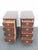 Kindel Tall and Narrow Mahogany Nightstands End Bedside Tables a Pair 6443 For Sale In Miami - Image 6 of 17