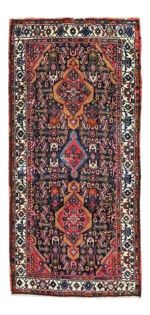 Mid 20th Century Hand Knotted Persian Rug