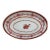 Nouvelle Compagnie Des Indes Apponyi Purple Porcelain Serving Dish, Hand-Painted For Sale