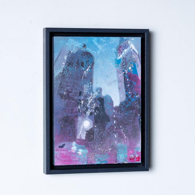 Contemporary Leonhard Wachter (B. 1995) "New York" , 2022 For Sale - Image 3 of 7