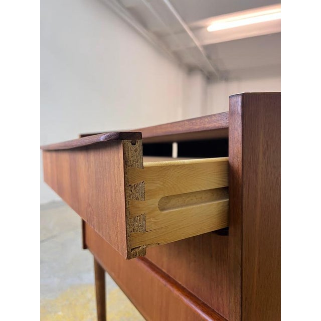 Vintage Danish Chest of Drawers in Teak For Sale - Image 3 of 11