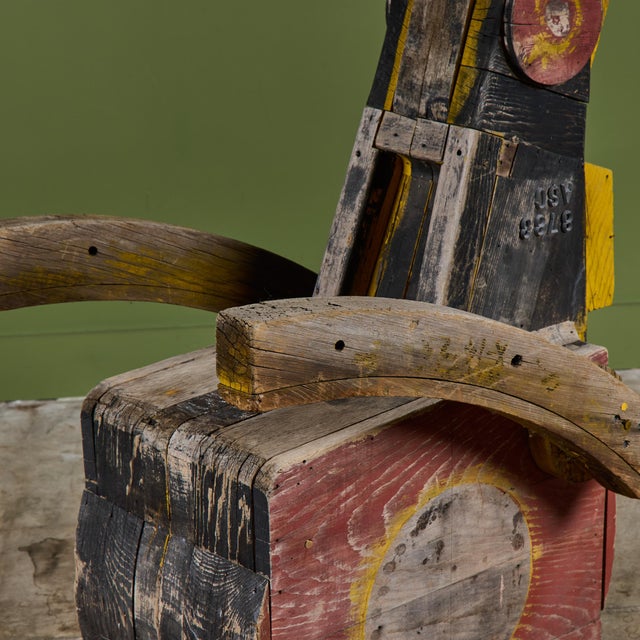 Assemblage Armchair in the Style of Robert Hudson For Sale - Image 10 of 16
