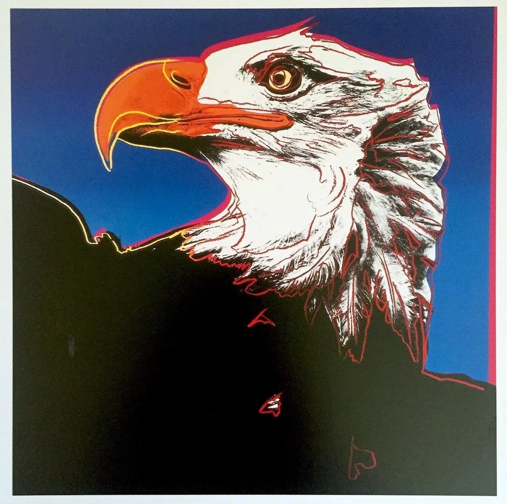Andy Warhol Estate Vintage 1992 Endangered Species Lithograph
