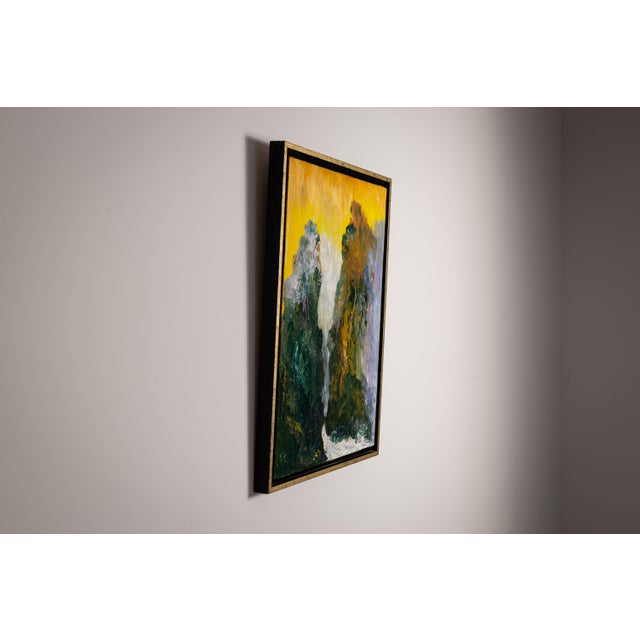 Contemporary Abstract Landscape of Ancient China, 2001, Oil on Canvas For Sale - Image 3 of 12