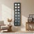 "Dimensions: 18"" W X 3"" D X 66"" H Features: • A rare piece and one of its kind exists • Vintage door repurposed •...