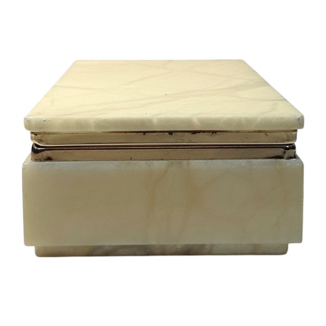 1970s Italian Alabaster Box For Sale In Tampa - Image 6 of 10