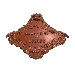 Concours Agricole Comice de Feurs Sign, 2001