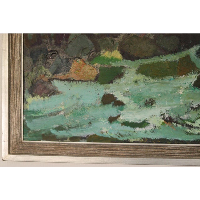 Käge Liefwendal, Stream, 1950s, Oil on Panel, Framed For Sale - Image 11 of 18