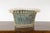 French Rustic French Midcentury Oval Metal Cachepot with Scrolling Effects For Sale - Image 3 of 12