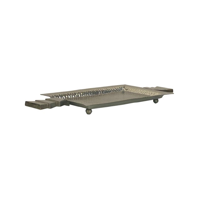 Silver Calder Silver Tray Wall Decor For Sale - Image 8 of 11
