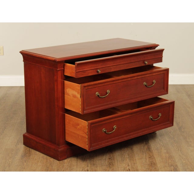 Ethan Allen Medallion Collection Cherry Chest of Drawers Chairish