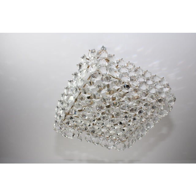 Crystal Chandelier from Bakalowits, 1960s, in Flawless conditions. Designed 1960 to 1969 European Plug (up to 250V).The...