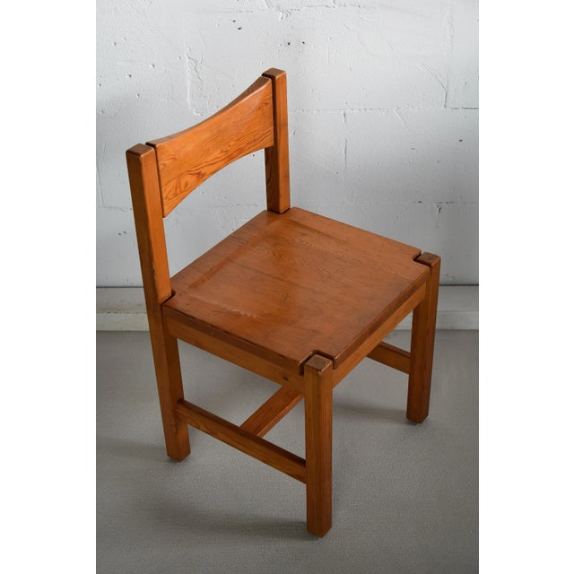 Mid-Century Modern Pine Dining Chairs by Ilmari Tapiovaara for Laukaan Pu, Set of 4 For Sale - Image 13 of 13