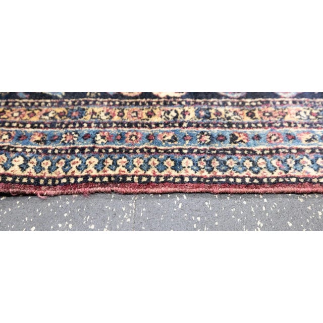 Textile Antique Tehran Rug 4'10'' x 6'11'' For Sale - Image 7 of 11