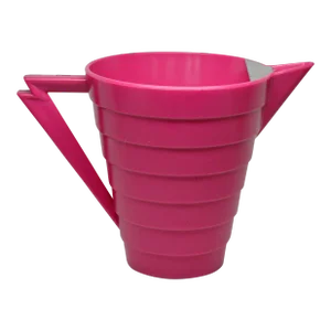 1980s Towle Modern Larry Laslo Postmodern Memphis Style Pink Melamine Water Pitcher