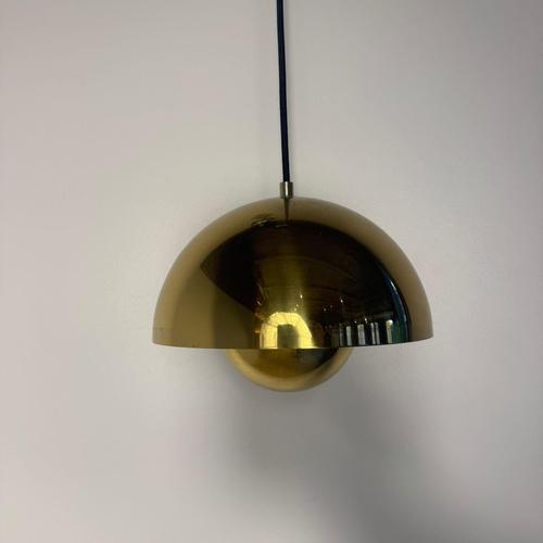 Verner Panton Flowerpot Pendant Lamp (Denmark, 1960s) Up to 250V (Europe/UK Standard).The wiring of this item may be...