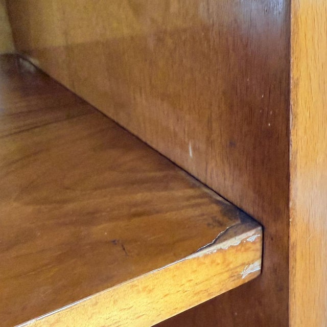 Vintage Bookcase in High-Gloss Walnut from Bilea, 1965 For Sale - Image 12 of 15