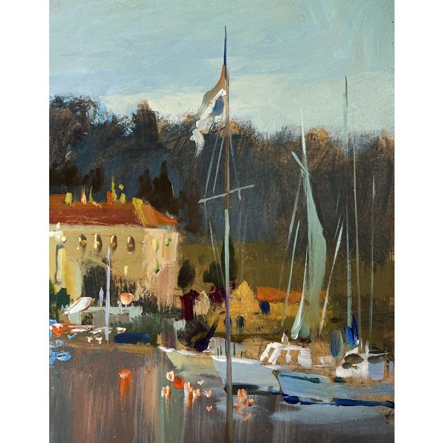 Oil Painting Between the Sea and the Sky Yuriy Suprunchuk For Sale - Image 4 of 10
