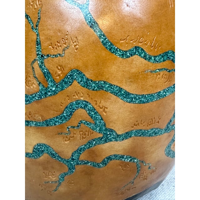 2000 - 2009 Larry Ray Embellished Gourd Sculpture For Sale - Image 5 of 8