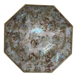 Art Deco Wedgwood Celestial Chinese Dragon Lustre Ware Bowl Centerpiece, 1920s For Sale