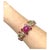 Bochic "Capri" 70 Carats Ruby & Multi Color Gem Bracelet Set 18K Gold & Silver For Sale - Image 15 of 18