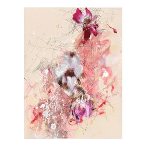Contemporary Abstract Archival Pigment Print on Ilford Smooth Pearl Paper Photography "Panel C - Brutality of Creation" by Gianfranco Pezzot