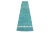 Contemporary Modern Turquoise Moroccan Style Handmade Wool Runner For Sale - Image 3 of 11
