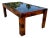 Late 20th Century Vintage Modern Patchwork Brass Copper Dining Table Manner of Paul Evans For Sale