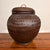 Vintage Handwoven Lidded Basket, Extra Large Storage Vessel For Sale - Image 4 of 9