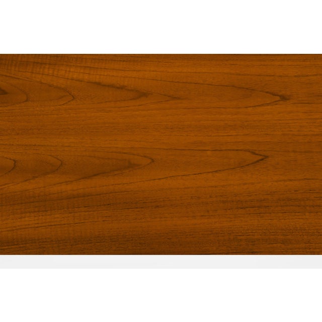 Danish Modern Teak Side Table Lower Shelf Attributed to Moreddi 1960s For Sale In Baltimore - Image 6 of 11