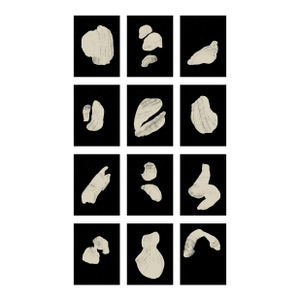 Abstract Figure Giclee Prints - Set of 12