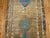 Vintage Tribal Navy Camel Primitive Zabihi Collection Persian Kurd Runner - 3'7" x 13'11" For Sale In New York - Image 6 of 8