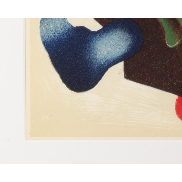 1950s 1955 Lithograph From “Derriere Le Miroir,” Nos. 79-81 by Fernand Léger For Sale - Image 5 of 8