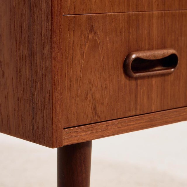 Vintage Teak Nightstand, 1960s For Sale - Image 9 of 12