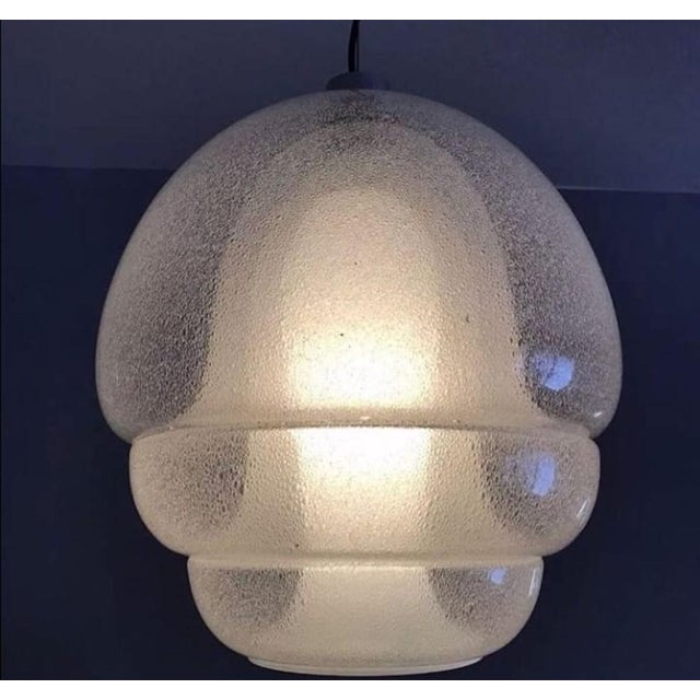 1980s Polpo LS134 Pullegous Pendant Light in Murano Glass by Carlo Nason for Mazzega, 1980s For Sale - Image 5 of 15